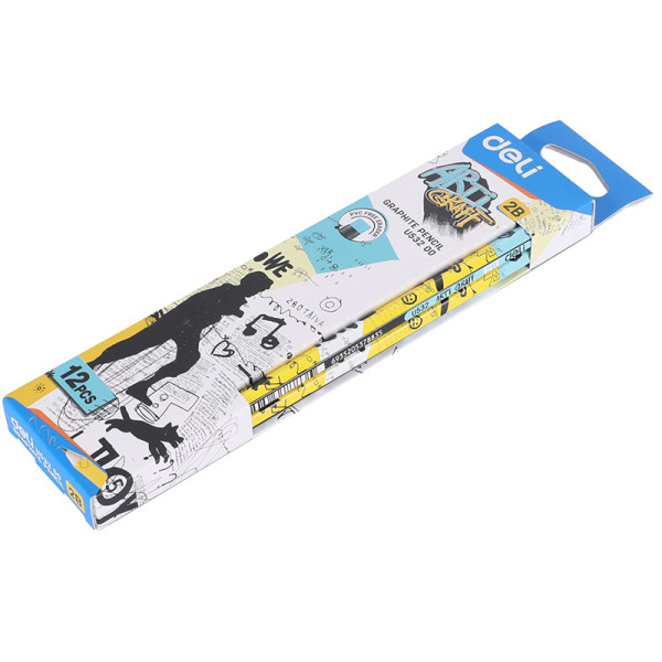 Bút chì có tẩy 2B U53200 (Deli)